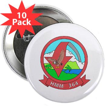 MMHS364 - M01 - 01 - Marine Medium Helicopter Squadron 364 - 2.25" Button (100 pack)